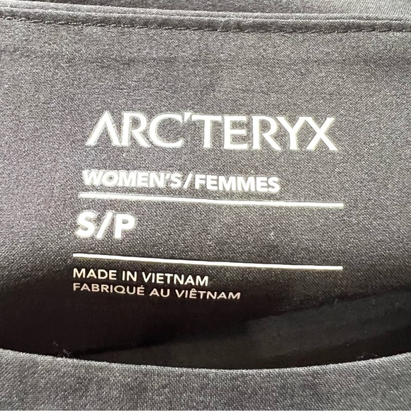 Arc’teryx Black Contenta Shift Dress Pockets Women’s Small - Picture 7 of 7